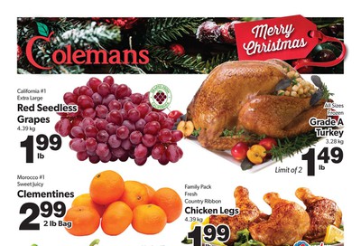 Coleman's Flyer December 19 to 25