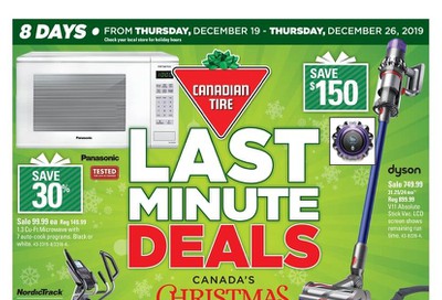 Canadian Tire (West) Flyer December 19 to 26