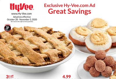 Hy-Vee (IA, IL, KS, MN, MO, NE, SD, WI) Weekly Ad Flyer October 28 to November 3