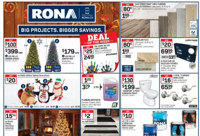 Rona (ON) Flyer October 29 to November 4