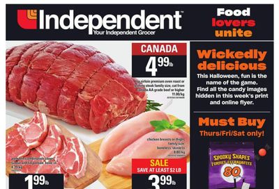 Independent Grocer (Atlantic) Flyer October 29 to November 4