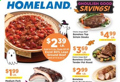 Homeland (OK, TX) Weekly Ad Flyer October 28 to November 3
