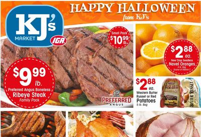 KJ´s Market (GA, SC) Weekly Ad Flyer October 28 to November 3