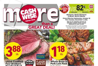 Cash Wise (MN, ND) Weekly Ad Flyer October 28 to November 3