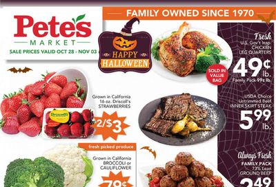 Pete's Fresh Market (IL) Weekly Ad Flyer October 28 to November 3