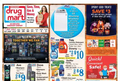 Discount Drug Mart (OH) Weekly Ad Flyer October 28 to November 3