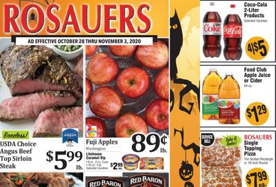 Rosauers Weekly Ad Flyer October 28 to November 3