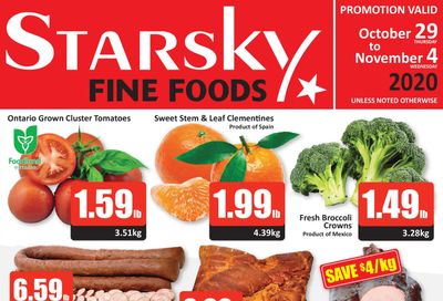 Starsky Foods Flyer October 29 to November 4