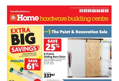 Home Hardware Building Centre (ON) Flyer October 29 to November 4