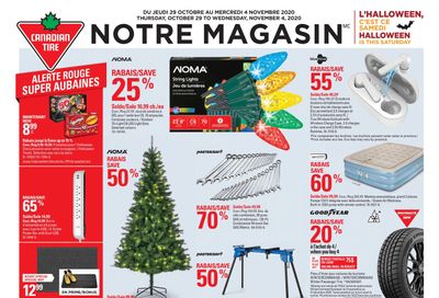 Canadian Tire (QC) Flyer October 29 to November 4