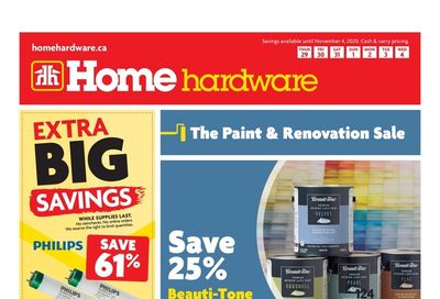 Home Hardware (Atlantic) Flyer October 29 to November 4