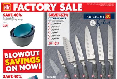 Home Hardware (BC) Factory Sale Flyer October 29 to November 11