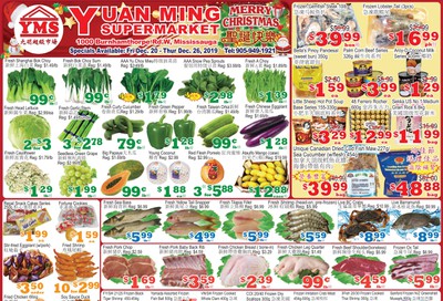 Yuan Ming Supermarket Flyer December 20 to 26
