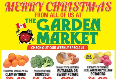 The Garden Market Flyer December 20 to 26
