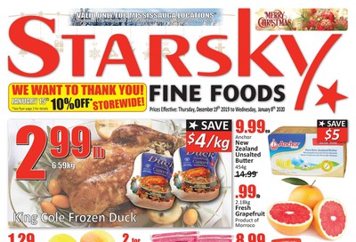 Starsky Foods (Mississauga) Flyer December 19 to January 8