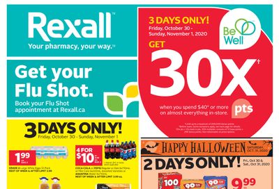 Rexall (West) Flyer October 30 to November 5