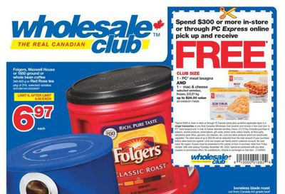 Real Canadian Wholesale Club Flyer October 30 to November 5