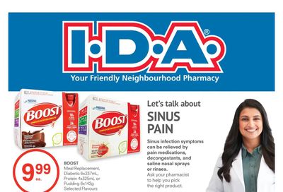 I.D.A. Pharmacy Flyer October 30 to November 26