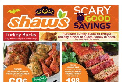 Shaw’s (MA, ME, NH, RI, VT) Weekly Ad Flyer October 30 to November 5