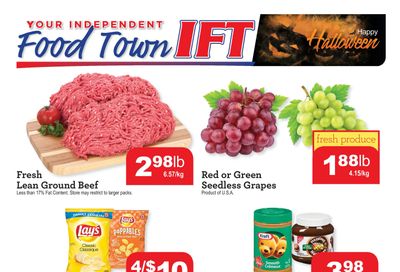 IFT Independent Food Town Flyer October 30 to November 5