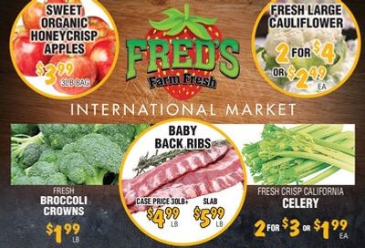 Fred's Farm Fresh Flyer October 28 to November 3