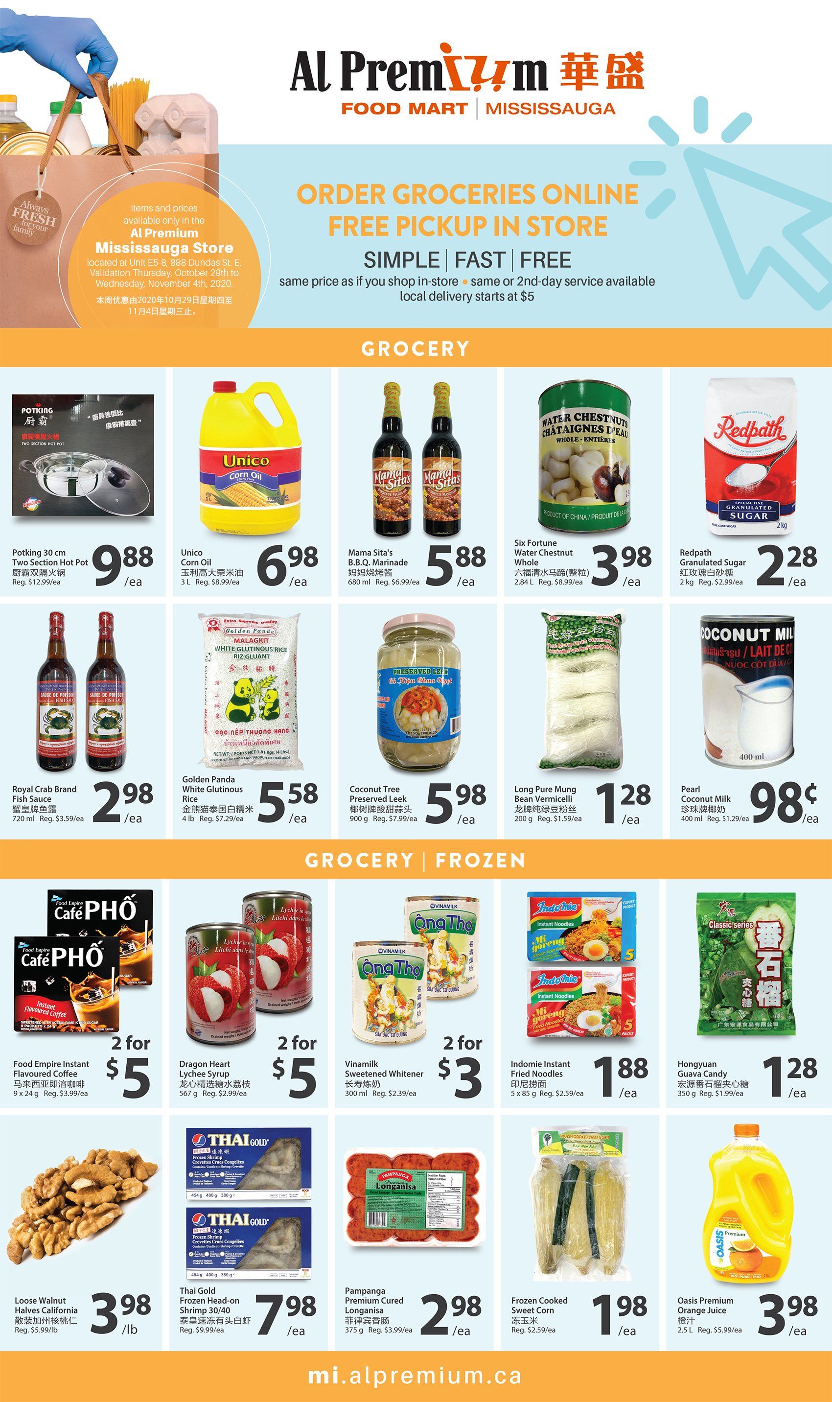 Al Premium Food Mart (Mississauga) Flyer October 29 to November 4