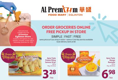 Al Premium Food Mart (Eglinton Ave.) Flyer October 29 to November 4