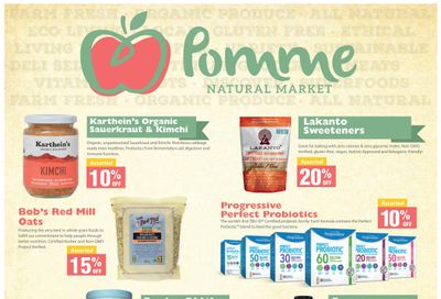 Pomme Natural Market Monthly Flyer October 29 to December 2