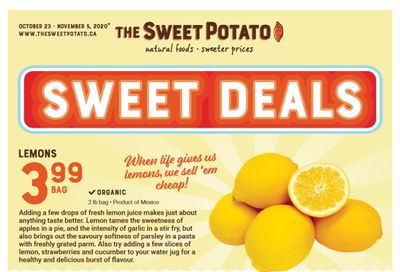 The Sweet Potato Flyer October 30 to November 5