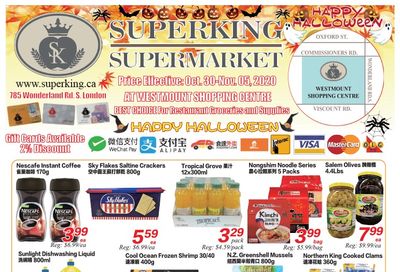 Superking Supermarket (London) Flyer October 30 to November 5