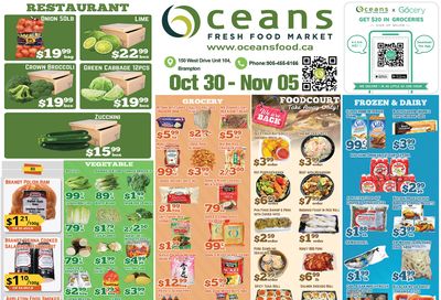 Oceans Fresh Food Market (Brampton) Flyer October 30 to November 5