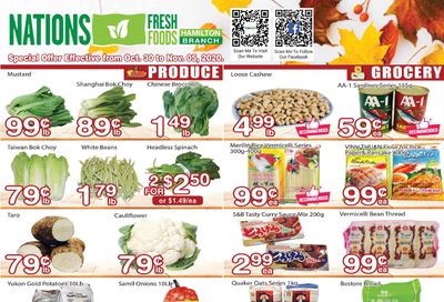 Nations Fresh Foods (Hamilton) Flyer October 30 to November 5