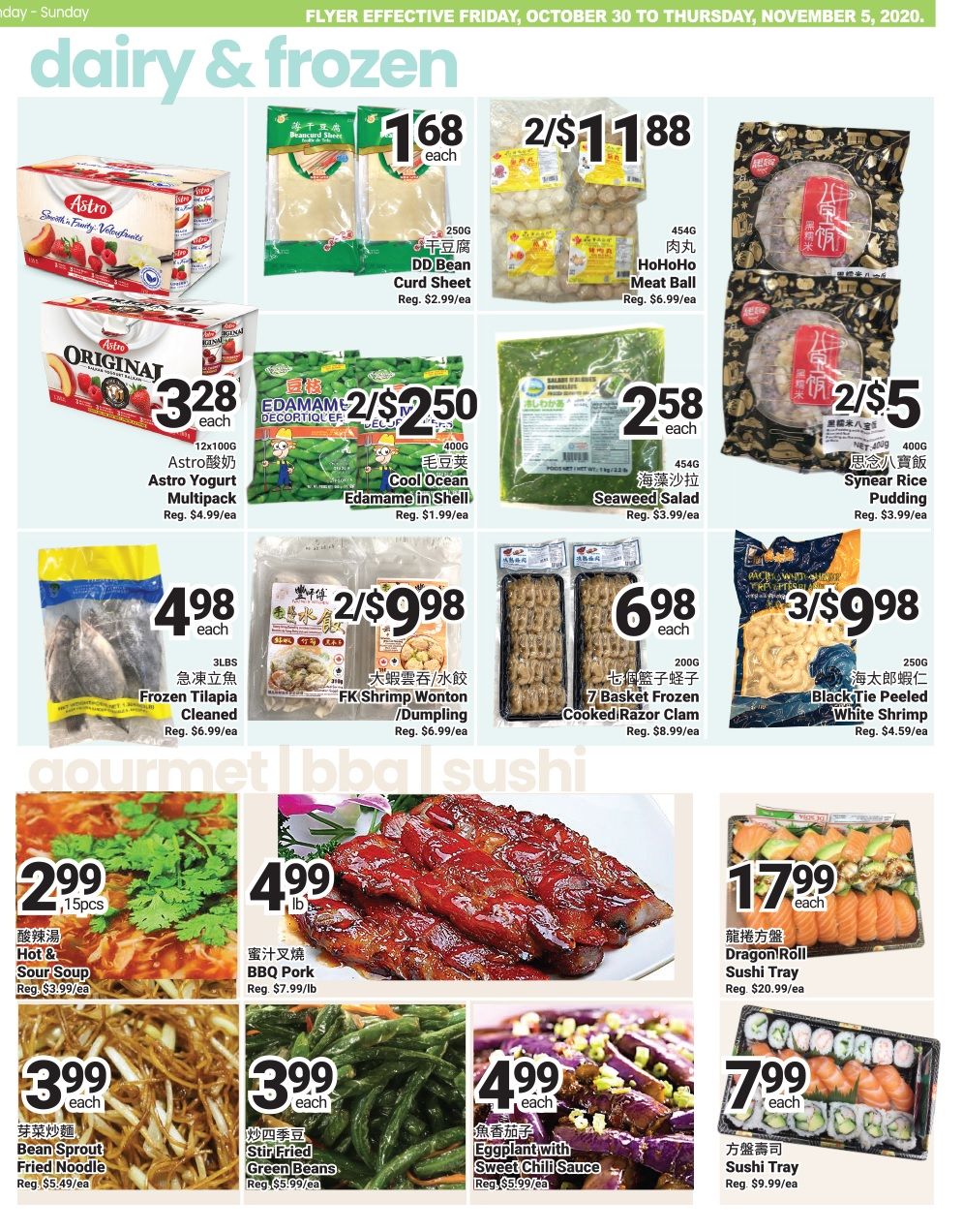 Centra Foods (Aurora) Flyer October 30 to November 5