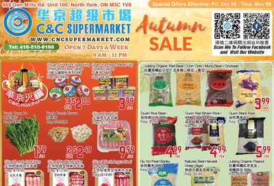C&C Supermarket Flyer October 30 to November 5