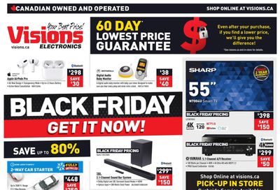 Visions Electronics Flyer October 30 to November 5