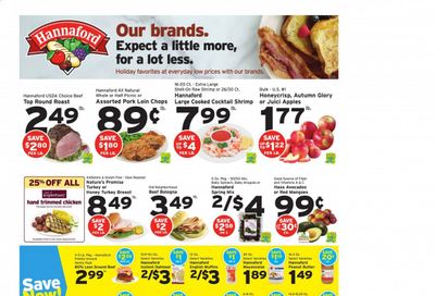 Hannaford (VT) Weekly Ad Flyer November 1 to November 7