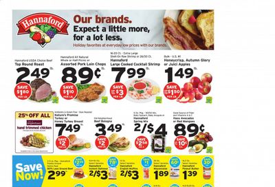 Hannaford (ME) Weekly Ad Flyer November 1 to November 7