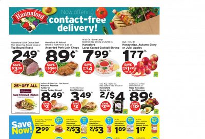 Hannaford (NY) Weekly Ad Flyer November 1 to November 7