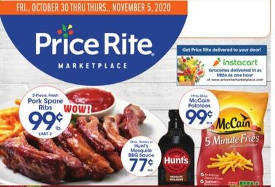 Price Rite (CT, MA, MD, NH, NJ, NY, PA, RI) Weekly Ad Flyer October 30 to November 5
