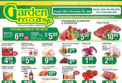 Garden Foods Flyer October 30 to November 5