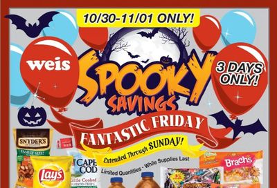 Weis Weekly Ad Flyer October 30 to November 1