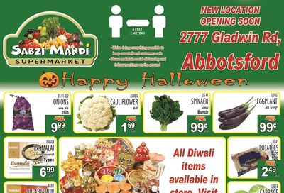 Sabzi Mandi Supermarket Flyer October 30 to November 4