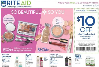 RITE AID Weekly Ad Flyer November 1 to November 7