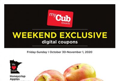 Cub Foods Weekly Ad Flyer October 30 to November 1