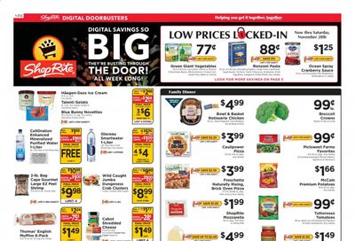 ShopRite (CT, DE, MD, NJ, NY, PA) Weekly Ad Flyer November 1 to November 7