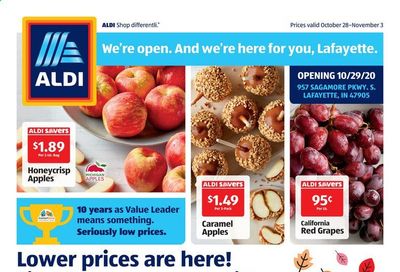 ALDI (IN) Weekly Ad Flyer October 28 to November 3