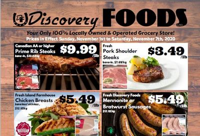 Discovery Foods Flyer November 1 to 7