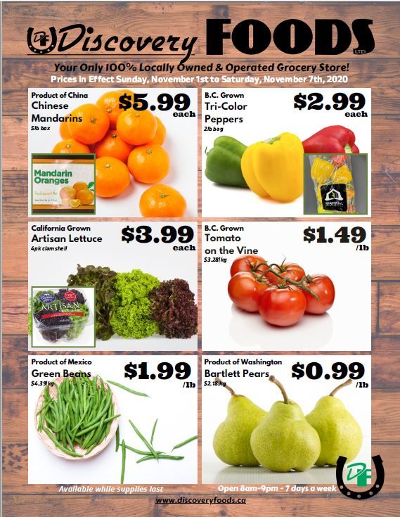 Discovery Foods Flyer November 1 to 7