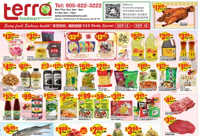 Terra Foodmart Flyer September 13 to 19