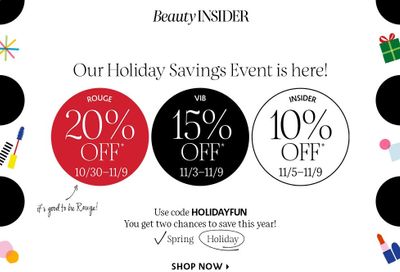 Sephora Weekly Ad Flyer October 30 to November 9